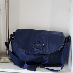 Tory burch Xl Blue navy Naylor Crossbody bag